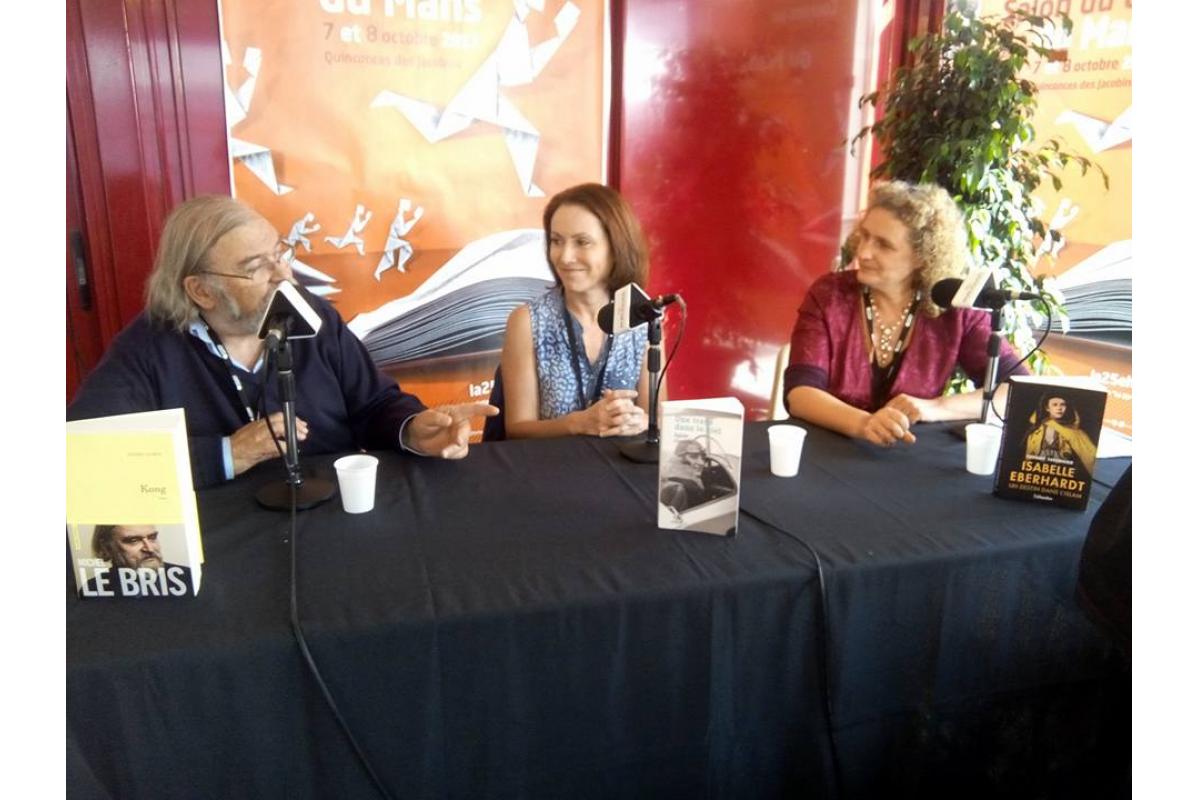 Michel Le Bris, Agnès Clancier, Tiffany Tavernier